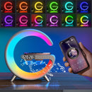 SMART STATION LUMINÁRIA RGB+CAIXA BLUETOOTH+CARREGADOR SEM FIO 15W